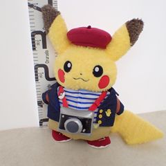 포켓몬 센터 Pikachu's Closet 피카츄 봉제인형+오텀 코스튬 세트 피카츄 옷장 종이 태그 없음 포켓 몬스터