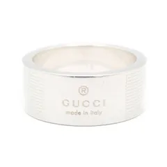 GUCCI グッチ ロゴ リング 指輪 シルバー925 サイズ表記13 実寸12.5号【いおき質店】
