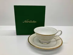 Noritake WHITE PALACE ティー・コーヒー 碗皿 1客 カップ&ソーサー