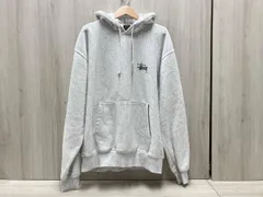 STUSSY トレーナー パーカー フーディ サイズ表記L 長袖 グレー 灰色 1924870
