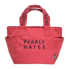 PEARLY GATES パーリーゲイツ  カートバッグ ニコちゃん  ピンク系  [240101649739] ゴルフウェア ストスト