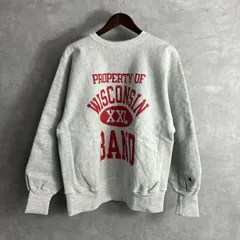 90's CHAMPION リバースウィーブ WISCONSIN BAND ロゴ スウェット
