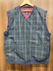 CHAPS GOLF(Ralph Lauren)/ チャップスゴルフ  ラルフローレン/ ベスト/ リバーシブル/ チェック柄/ XLサイズ