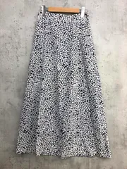 美品 FREAK'S STORE フリークスストア 191-3171 花柄 ロング スカート 総柄 ■◆ レディース
