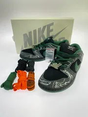 【中古品】 THERE SKATEBOARDS ゼアスケートボード × NIKE ナイキ SB DUNK LOW PRO HF7743-001 ダンク ロー プロ スニーカー メンズ 靴 シューズ 【160-260318-em-01-min】