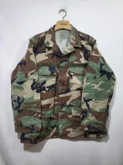 ミリタリー ウッドランド BDU ジャケット L