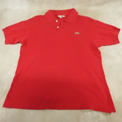 CHEMISE LACOSTE　シュミーズ ラコステ	レッド	ポロシャツ