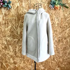 SG5052 ユニクロ ボアフリース パーカー ベージュ レディースM