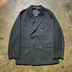 JOURNAL STANDARD 26ss T/W ダブルブレスト ブレザー S ジャーナルスタンダード 紺ブレ
