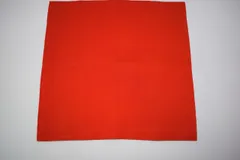 茶道具 塩瀬 帛紗 服紗  袱紗 赤 6匁 21ｇ 正絹 茶道 33-9676-02