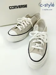 T105 [人気] CONVERSE コンバース スニーカー 24cm ベージュ系 ALL STAR LGCY OX SUEDE 1SE393 レディース | ★
