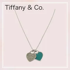 【Tiffany & Co.】ブルー ダブル ハート タグ リターントゥ スモール 70951541 ネックレス スターリングシルバー レディース【ジュエリー/アクセサリー】