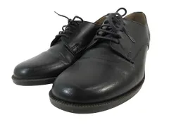 ハルタ HARUTA レースアップ ドレス シューズ シューレース 無地 SG236 サイズ22 1/2EE 黒 QQQ