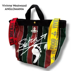 【Vivinne Westwood ANGLOMANIA 】スイッチ　キャンバス トートバッグ