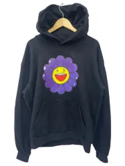 J.Balvin（ジェイ・バルヴィン） パーカー フーデイー HOODIE Takashi Murakami 村上隆 USA製 L ブラック メンズ/065のサムネイル