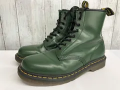 Dr.Martens 8ホールブーツ ドクターマーチン 1460 レースアップブーツ グリーン UK9