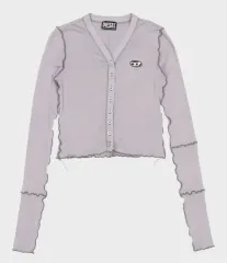 DIESEL グレー ロングスリーブ カーディガン XS 新品