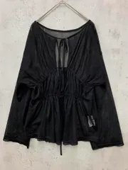 CIAOPANIC TYPY チャオパニックティピー TYZ1032106A0018 ドロストチュールシアートップス カットソー sizeONE/黒 ■◇ レディース