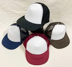 アメリカンメッシュＣＡＰツートン　ベースボールキャップ　無地　シンプル　リフレクター付き　ベーシック　オールシーズン　チーム　業務用