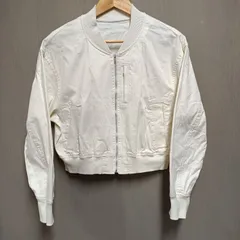 ★完売商品★ ジーユー GU クロップドリブブルゾン+E 【M】