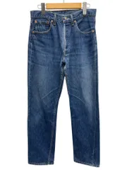 Levi’s (リーバイス) イレギュラースタンプ 501 USA製 デニムパンツ ジーンズ ストレート 98年製 90S 古着 ビンテージ ボタン裏524 501-6215 W31 L32 ブルー メンズ/065