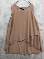 Bou Joloud ブージュルード シフォン×カットレイヤード シャツ sizeF/ベージュ ■◆ レディース