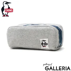 【日本正規品】 チャムス ポーチ メンズ レディース 小物入れ 小さめ ブランド CHUMS 小物 入れ 自立 かわいい おしゃれ マルチポーチ 綿 コットン SWEAT ハリケーンポーチスウェット CH60-3592 H-Gray