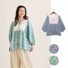 エスゼット SZ Blockprints ロンハーマン別注 ブラウス タッセル