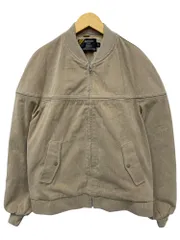 sears (シアーズ) 細畝 コーデュロイジャケット ブルゾン IDEALジッパー  古着 70s 80s L-TALL ベージュ メンズ/065