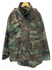 U.S.ARMY (USアーミー) M-65 フィールドジャケット ウッドランドカモ 迷彩 GENERALジッパー 84年製 古着 ミリタリー SO SEW STYLES社製 M-R カーキ メンズ/065