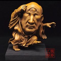 イベント限定】葛飾北斎画 鬼大師 経年彩色 浮世絵立体置物 - メルカリ