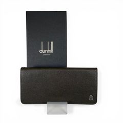 ❣️未使用❣️dunhill ダンヒル 長財布 PVC プレーン ブラック - メルカリ