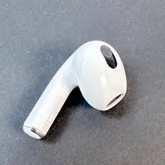 Apple アップル AirPods 第3世代 左イヤホン A2564 片耳 純正 Bluetooth ワイヤレスイヤホン 空間オーディオ 高音質 紛失交換用 予備 iPhone対応 左のみ 送料無料 匿名配送