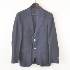 【COMME CA MEN】コムサメン 上質ウールリネンカジュアルジャケット　薄手・通気性良好（07-15JG01）Mサイズのサムネイル