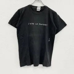 古着 used　agnes b.　アニエスベー　半袖プリントTシャツ　黒　ブラック　Mサイズ
