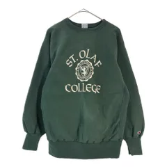 90年代 USA製 Champion チャンピオン REVERSE WEAVE リバースウィーブ スウェット カレッジ グリーン(メンズ X-LARGE)中古 古着 X5594
