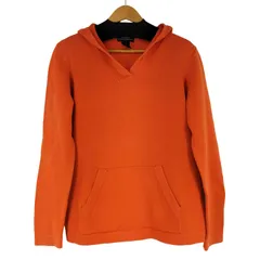 ローレンラルフローレン LAUREN RALPH LAUREN Vネック ニットパーカー レディース import：M 
