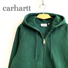 カーハートフルジップパーカーMサイズオリーブグリーン - メルカリ