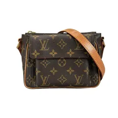 LOUIS VUITTON ルイ・ヴィトン ヴィバシテPM M51165 ショルダーバッグ モノグラムキャンバス ブラウン レディース【中古】【送料無料】