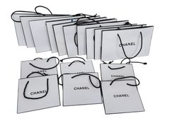 シャネル 紙袋 ショッパー アクセサリー用 小物用 16枚セット CAHNEL
