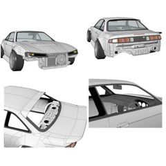□ADDICTION アディクション NISSAN シルビア(S14) 横田卓三号