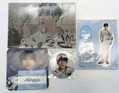 MR-02397  SEVENTEEN Cafe セブチカフェ ミンギュ 缶バッジ アクリルスタンド