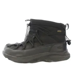 キーン KEEN UNEEK SNK CHUKKA WP TRIPLE ユニークスニークチャッカウォータープルーフ ショートブーツ 厚底 US8.5 26.5cm 黒 ブラック 1023553 /BB