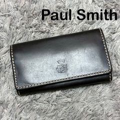 ✤【Paul Smith／ポールスミス】4連 キーケース コードバン馬革 520