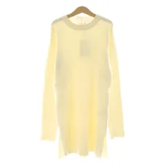 ザラ ZARA リブニットワンピース 長袖 ひざ丈 女の子 164cm アイボリー /KU ■ECB001