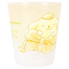 ティーズファクトリー サンリオドットタンブラー 水彩ビッグリボン／ポムポムプリン