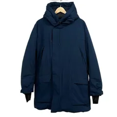jun hashimoto(ジュンハシモト) コート サイズS メンズ美品  - ネイビー 長袖/中綿/冬