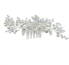豪華 ヨーロッパ調 レディース ヘアアクセサリー 髪飾り ヘッドドレス 結婚式 パーティー に 【J's select】 (フラワー1)
