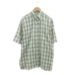 キャロウェイ CALLAWAY ゴルフウェア カジュアルシャツ M 黄色 イエロー チェック柄 ボタンダウン 半袖 /YS29 ■GY60