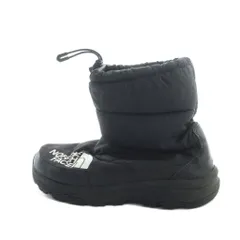 ザノースフェイス THE NORTH FACE 8051562N3X スノーブーツ ショート ロゴ ナイロン 25cm 黒 ブラック ■GY18 /MQ